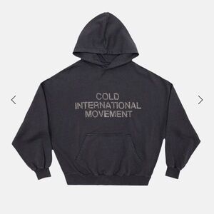 ColdCulture - SHINY COLD HOODIE BLACK